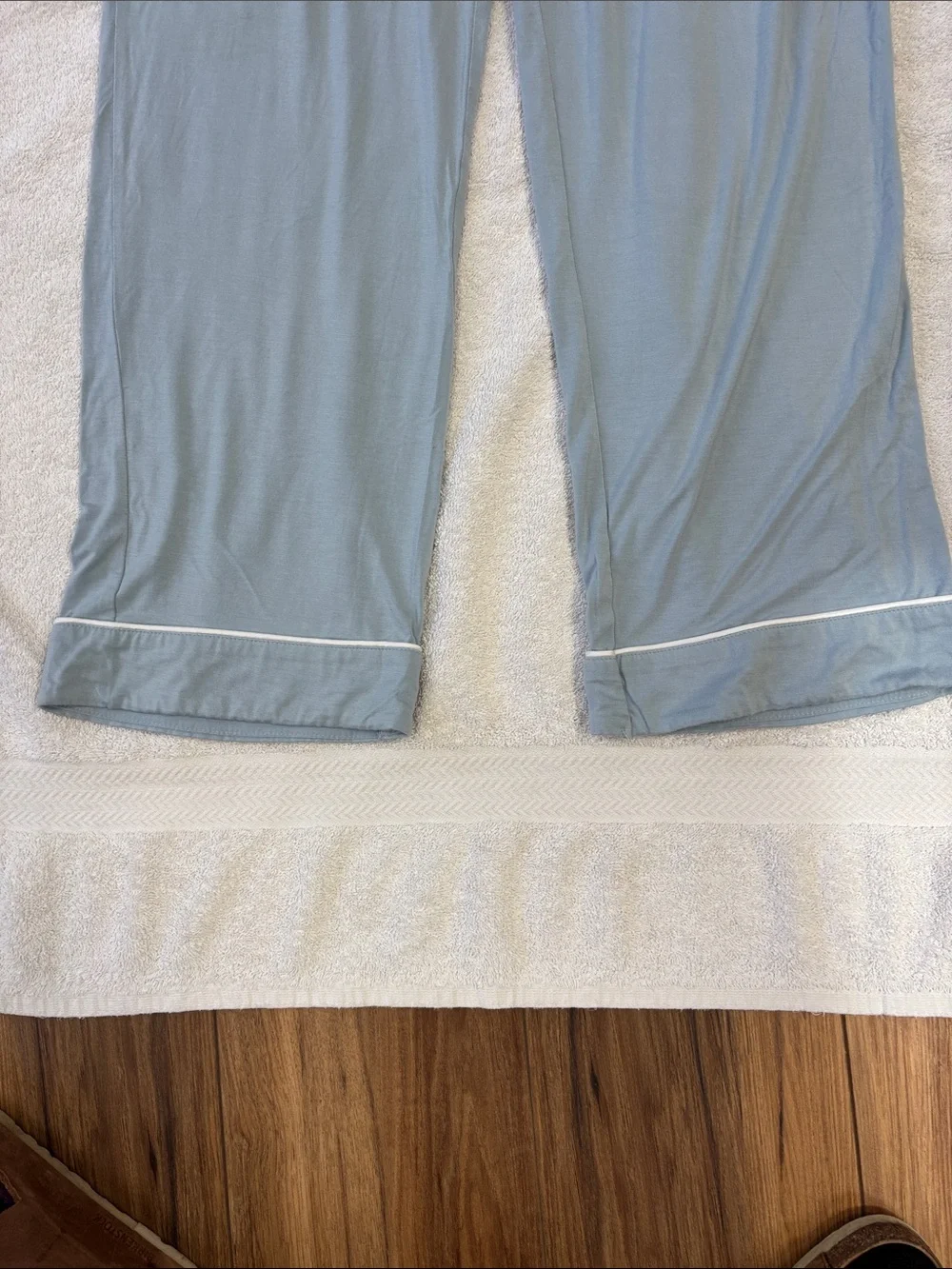 Cozy Earth Light Blue Women's Lounge Pajama Pants - Picture 4 of 4